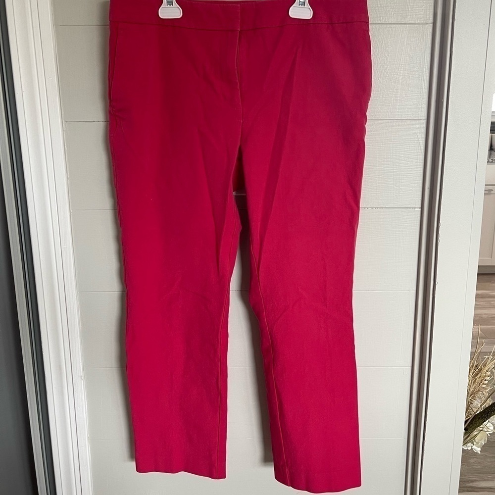 Ann Taylor Factory | Signature Pink Straight Leg Pants Size 10
